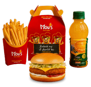 CHEESE BURGER COMBO