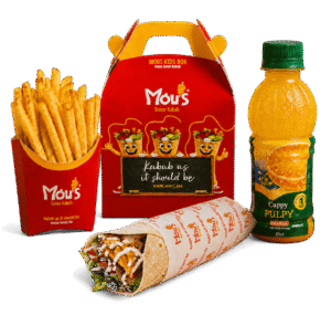 MINI CHICKEN WRAP COMBO